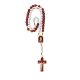 Divine Mercy- St Faustina Wooden Rosary for Prayer - Divine Mercy- St Faustina Wooden Rosary for Prayer