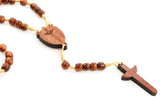 Saint Michael Wood Medal with Sword Chaplet
